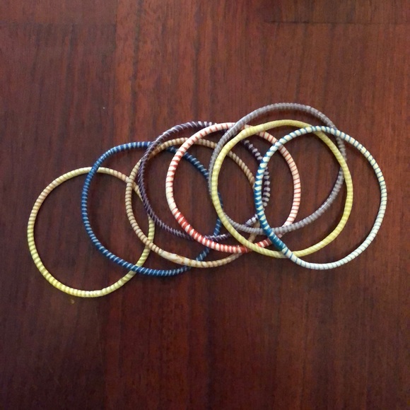 Bangles made from recycled flip flops! - Picture 1 of 1
